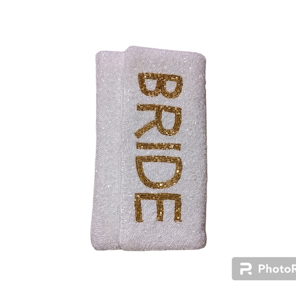 Bride Beaded Clutch - Picture 3 of 6